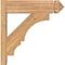 Ekena Millwork Balboa Smooth Arts and Crafts Outlooker, Western Red Cedar, 5 1/2"W x 18"D x 18"H OUT06X18X18BOA03SWR - alternate 3